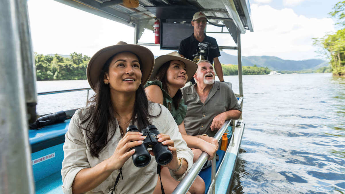 Every Daintree Wildlife Journey includes the best equipment to view and spot the Daintree's iconic species.